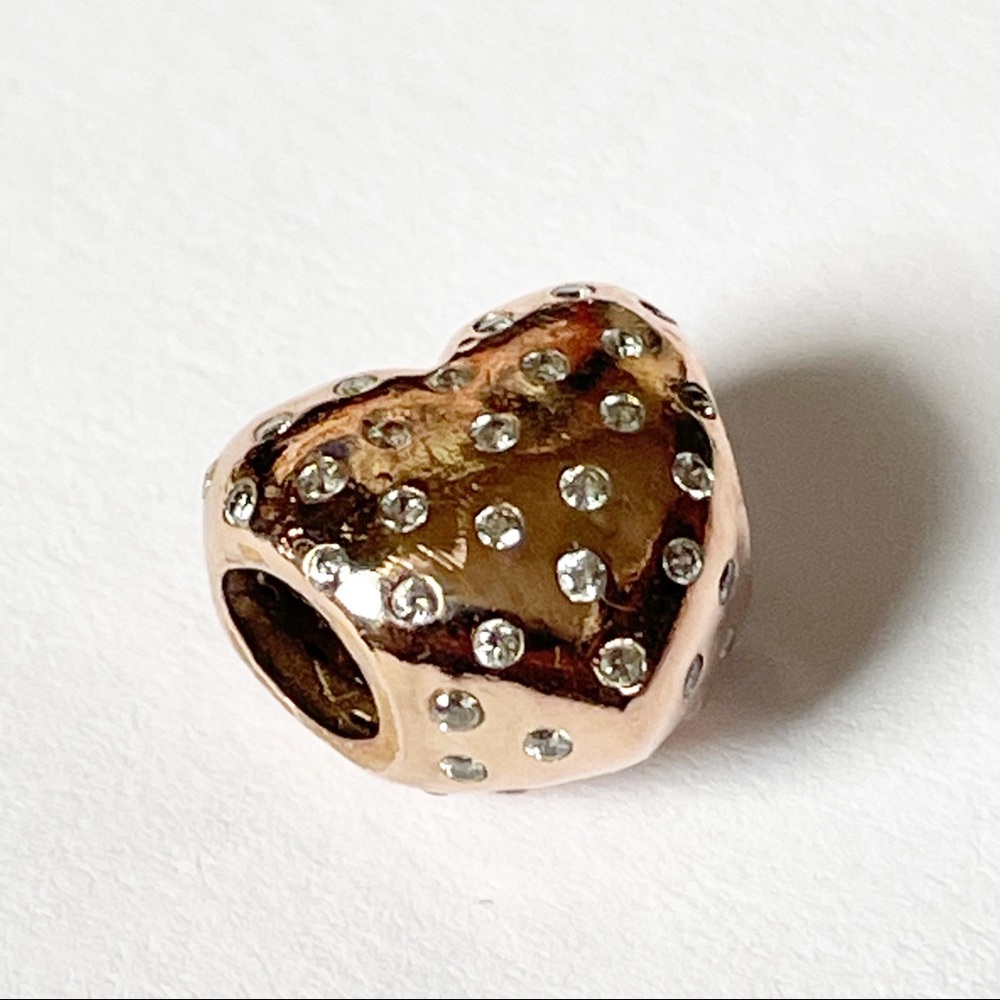 PANDORA Sparkle of Love Rose Charm - Picture 6 of 8